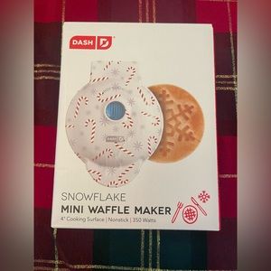 Brand New Dash Mini Waffle Maker
